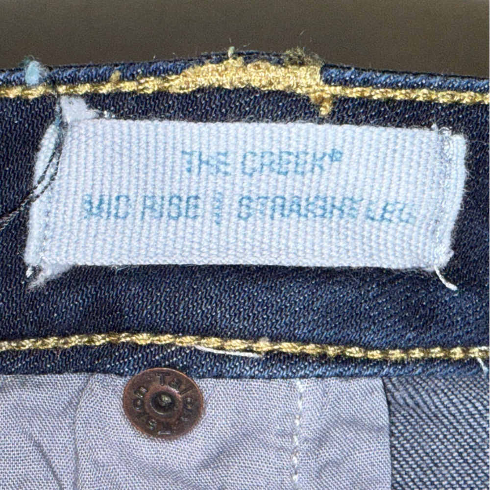Coldwater Creek The Creek Mid Rise Size 18 Stretch Comfort Straight Jean. - Picture 7 of 9
